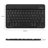 Goojodoq 10" Bluetooth Keyboard For Ipad 2018 Pro 11 12.9 10.5 Air 2 1 3 Mini 1 2 3 4 5 For Ipad Keyboard Mini Wireless Teclado