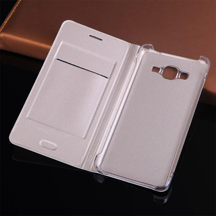 Leather Wallet Case Flip Cover For Samsung Galaxy Grand Prime SM G530 G531 G530H G531H G531F SM-G530H Phone Case Card Holder