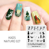 Kads Nail Art Template 36 Designs Chinese Style Ink-Painting Wordart Image Template Nail Stamping Plate Nail Art Stencils