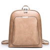 Vintage Women Backpack School Bags For Teenage Girls Shoulder Bag Female Oil Wax Leather Backpacks Mochilas Mujer 2018 Bagpack