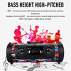 15W Portable Outdoor Bluetooth 4.2 Speaker Fm Radio Usb Car Subwoofer Hd Surround Stereo Wireless Speaker Support Tf Aux Mic Mp3