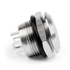 Areyourshop Push Button Switch Mini 4 Pin 12Mm Blue Led Metal Push Button Momentary Switch Waterproo