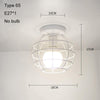 Led Ceiling Lights Modern Ceiling Lamp Vintage Plafondlamp Cage Plafonnier For Living Room Industrial Decor Suspension Luminaire