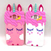 For Samsung Galaxy J3 J310 Case Cover For Coque Samsung J3 2015 3D Unicorn Cat Case Silicon For Samsung J3 2016 Case J320 J320F