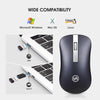 Wireless Mouse Silent Gaming Mouse Wireless Computer Mouse 2.4Ghz Rechargeable Ergonomic Pc Mice 1600 Dpi Usb Mause For Laptop