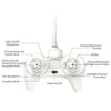 [Usa Stock] Holy Stone Hs170 Predator Mini Rc Helicopter Drone Remote 30-50Meters 2.4G 4 Channels Perfect For Drone Training