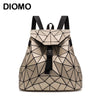 Diomo 2018 Irregular Geometric Triangle Sequin Backpack Women Bagpack Fashion Female Backpacks For Girls Rugzak Back Pack