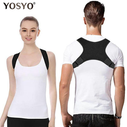 YOSYO Spine Posture Corrector Protection Back Shoulder Posture Correction Band Humpback Back Pain Relief Corrector Brace