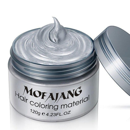 Harajuku Style Styling Products Hair Color Wax Dye One-time Molding Paste Seven Colors Hair Dye Wax Maquillaje Make Up