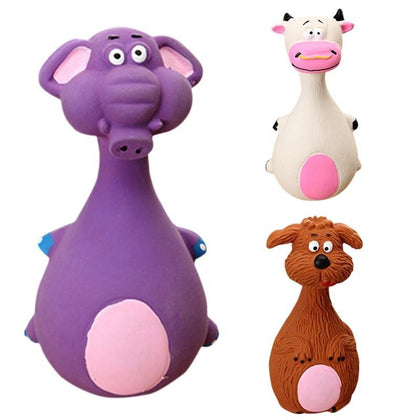 1PC DogToys Cachorro Latex Chew Squeaker Squeaky Sound Playing Toys Animal Shape Pet Puppy Dog Mascotas Chien Honden Hond Perros