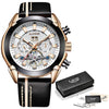 New Lige Fashion Watch Men Top Brand Luxury Automatic Mechanical Watch Casual Sport Waterproof Men Watches Relogio Masculino+Box
