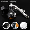 Zk30 16000Lm 3000Mah Led Usb Rechargeable Outdoor Zoomable T6 Bicycle Light Bike Front Lamp Torch Headlight