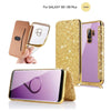 For Samsung Galaxy S10 Case Luxury Bling Glitter Flip Leather Case For Samsung Galaxy S8 S9 S10 Plus E Note 8 Wallet Card Holder