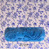 5'' Rubber Embossed Flower Pattern Diy Paint Roller Sleeve Decorative Texture Roller For Wall Painting Machine