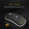 Imice Silent Wireless Mouse Ultra Quiet Mice 2.4G Ergonomic Mouse Noiseless Button With Usb Receiver Computer Mice For Pc Laptop
