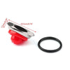 Areyourshop Auto Car Toggle Switch Boot 12Mm Rubber Waterproof Cover Cap T700-6 Red Black 1/4Pcs Wholesale Switched