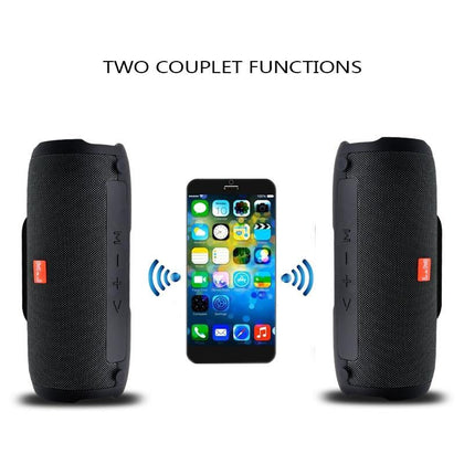 M&J Portable wireless Bluetooth Speaker Stereo big power 10W system TF FM Radio Music Subwoofer Column Speakers for Computer
