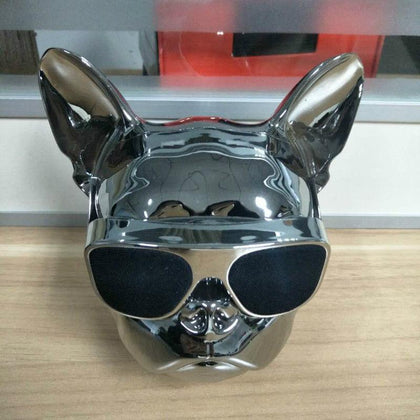 Portable wireless Bluetooth speaker Aero bull dog mini cartoon touch HIFI outdoor mobile phone audio subwoofer personalized gift