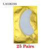 25/50/100 Pairs/Lot Patches For Eyelash Extension Under Eye Pads Paper Patches Pink Lint Free Stickers For False Eyelashes
