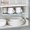 Probrico Cabinet Hinge Soft Close Kitchen Full Overlay Concealed Hydraulic Chr093Ha Furniture Cupboard Door Hinge 110 Degree