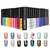 Nail Stamping Polish For Nail Stamp Templates Varnish 7Ml 1 Bottle/Lot Colorful Stamping Polish Nail Art Pen 21 Color Vernis