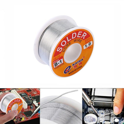 0.5/0.6/0.8/1 mm 2.0% 45FT tin Tin Lead Wire Melt Rosin Core Soldeer Soldeer Wire Roll 100g 60/40 FLUX  Wire Welding Soldering