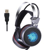 Zop N43 Stereo Gaming Headset 7.1 Virtual Surround Bass Gaming Earphone Headphone With Mic Led Light For Computer Pc Gamer (N43)