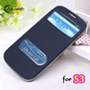 Asuwish Flip Cover Leather Case For Samsung Galaxy S3 Galaxys3 Neo Duos S3 S 3 Gt I9300 I9301 I9301I I9300I Gt-I9300 Phone Cases