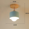 Led Ceiling Light Modern Wood Ceiling Lamp Vintage Plafondlamp Living Room Colorful E27 Plafonnier Lamparas Techo Deckenleuchten
