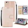 For Iphone 7 6S Plus Case For Iphone Se Pu Leather Wallet Case With Kickstand And Flip Cover For Iphone X Xs Xr Xs Max Rose Gold