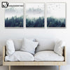 Nordic Decoration Forest Lanscape Wall Art Canvas Poster And Print Canvas Painting Decorative Picture For Living Room Home Decor