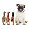 30*9Cm Interesting Squeak Plush Pet Dog Toy Duck Bird Stuffing Free Puppy Interactive Play Assorted Color New 1 Pcs