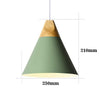 Pendant Lights Lustres Abajur Pendant Lamp Luminaire Hanglamp Colorful Aluminum Lamp Shade For Home Lighting Dining Room Lampsha