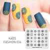 Kads 23 Design Halloween Flower Nail Stamping Plates Nail Printing Stamping Template Nail Art Stencils For Manicure Print Nails