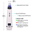 Blackhead Remover Face Clean Pore Vacuum Acne Pimple Removal Vacuum Suction Facial Diamond Dermabrasion Tool Machine Skin Care