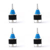 Areyourshop Waterproof Toggle Switch 12Mm On/Off/On 3P Spdt Latching 250V Sci For Car 1/4Pcs Wholesale Toggle Switch
