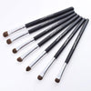 Jaf Brand 7Pcs Eyeshadow Brushes For Makeup Classic 100% Natural Animal Hair Eye Shadow Blending Make Up Brush Set Je07Py