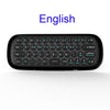 Mini Wireless Keyboard W1 Air Fly Mouse Gyro Sensing Sensor 2.4G English Russian Remote Control For Windows Android Tv Box Pc