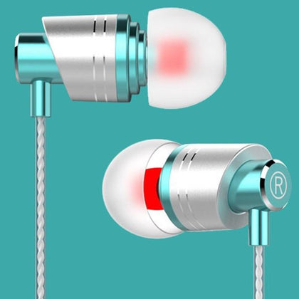 Metal Headphone In-Ear Earphone with Mic Handsfree Music Earbuds Gaming Headset for Phone iPhone Samsung Xiaomi  Fone de ouvido