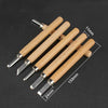 3/4/5/6/8/10/12 Pcs Set Wood Carving Chisels Knife For Basic Wood Cut Diy Tools Professional Woodworking Best Price