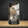 Renaissance Art Painting Coque Tempered Glass Soft Silicone Phone Case Shell Cover For Apple Iphone 6 6S 7 8 Plus X Xr Xs Max