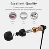 Hot Sell Earphone Metal Headset Ptm D11 Headphone With Microphone Volume Control Earbuds For Mobile Phone Xiaomi Dj