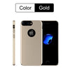 Phone Case For Iphone 6 S 6S Plus Cover 360 Protection Pc Hard Case For Iphone 7 7 Plus Built In Magnetic Car Holder Metal Plate