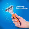 Pet Dog And Cat Comb Cymas Deshedding And Trimming Tool 2 Sided Grooming Rakes Mascotas Cachorro Chien Perros Gatos Honden Hond (Gray M)