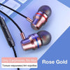 Moojecal In Ear Wired 3.5Mm Earphone Earbuds Music Headphone For Xiaomi Samsung Iphone Smartphone With Microphone Wired Headset