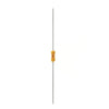 Areyourshop Yellow Ceramic Resistor Fuse Time-Lag Metal Axial Lead Fuse 2.4X7Mm 10/40Pcs New Arrival Resistor Fuses
