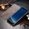 X-Level Luxury Top Quality Retro Classic Flip Leather Case For Samsung Galaxy S8 S7 Edge S6 Edge Plus Note 8 Note 7 5 Flip Cover