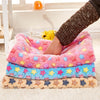 New Soft Cat Bed Rest Dog Blanket Winter Foldable Pet Cushion Hondenmand Coral Cashmere Soft Warm Sleep Mat Sweet Dream Bed