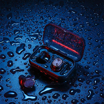 LYMOC NEW Bluetooth Earbuds 5.0 TWS Wireless Headsets Mini Earphones HiFi Sound Sport Waterproof HD MIC Handsfree for All Phone