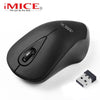 Imice Usb Wireless Mouse Original Mouse 2.4 Ghz 3 Buttons Optical Ergonomic Computer Mouse Mice For Laptop Pc Cordless Mouses